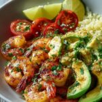 Honey Lime Shrimp Avocado