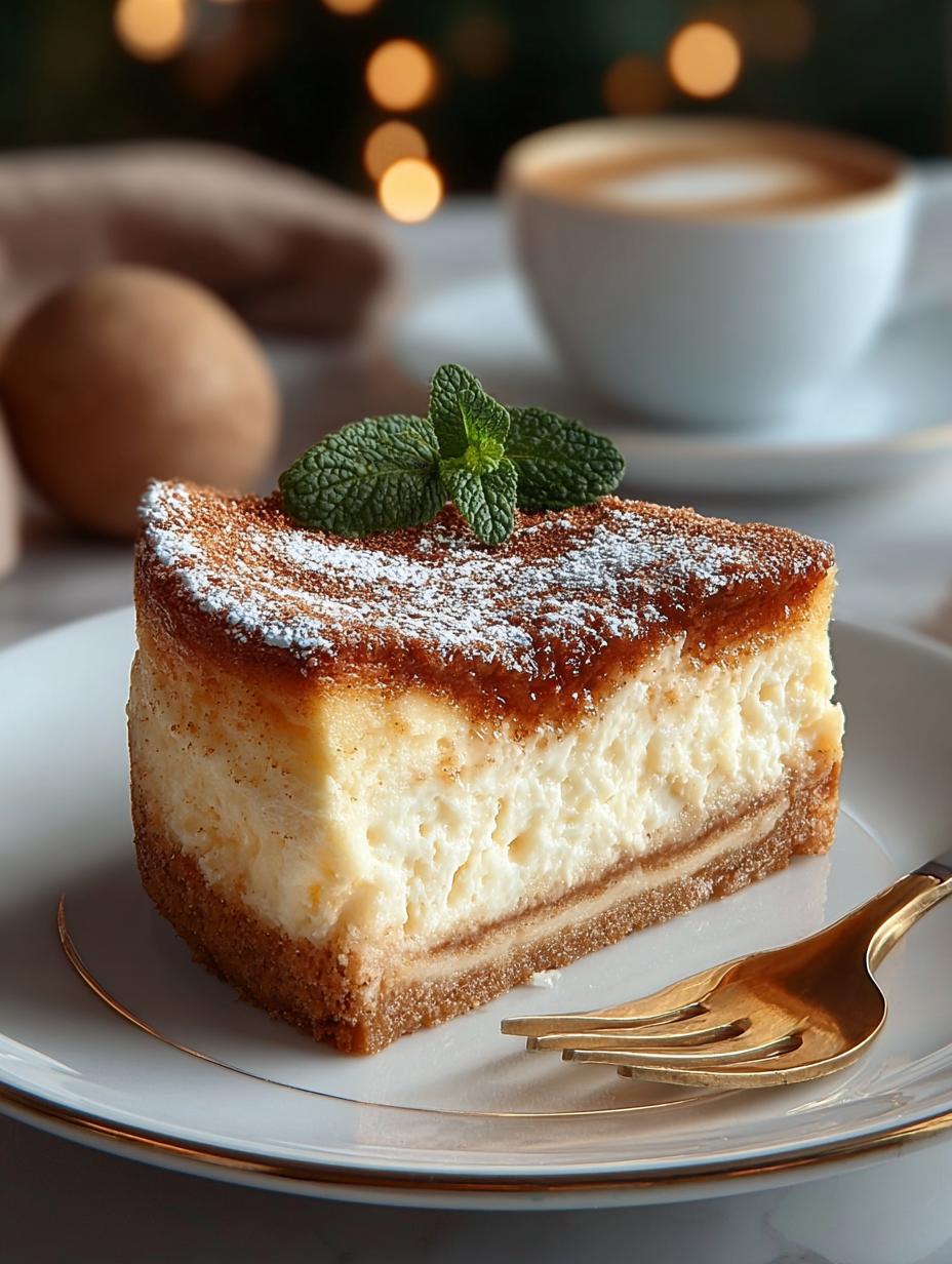 Indulge Irresistible Snickerdoodle Cheesecake Delight - Indulge Irresistible Snickerdoodle Cheesecake - additional detail