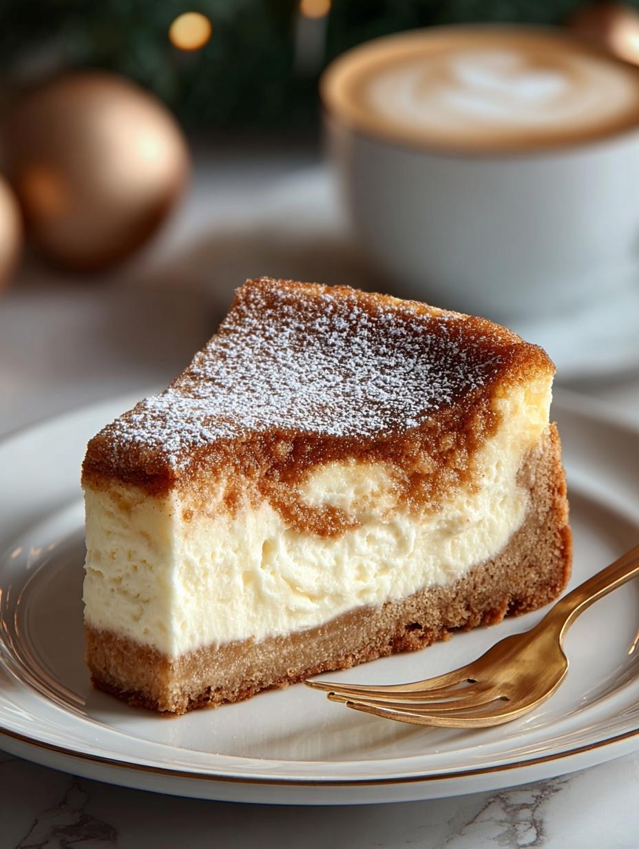 Indulge Irresistible Snickerdoodle Cheesecake