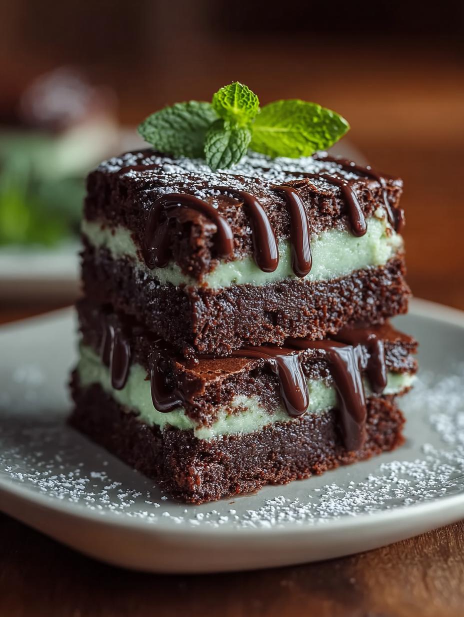 Irresistible Irish Mint Brownies for Every Occasion - Irish Mint Brownies - main visual representation