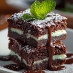 Irish Mint Brownies