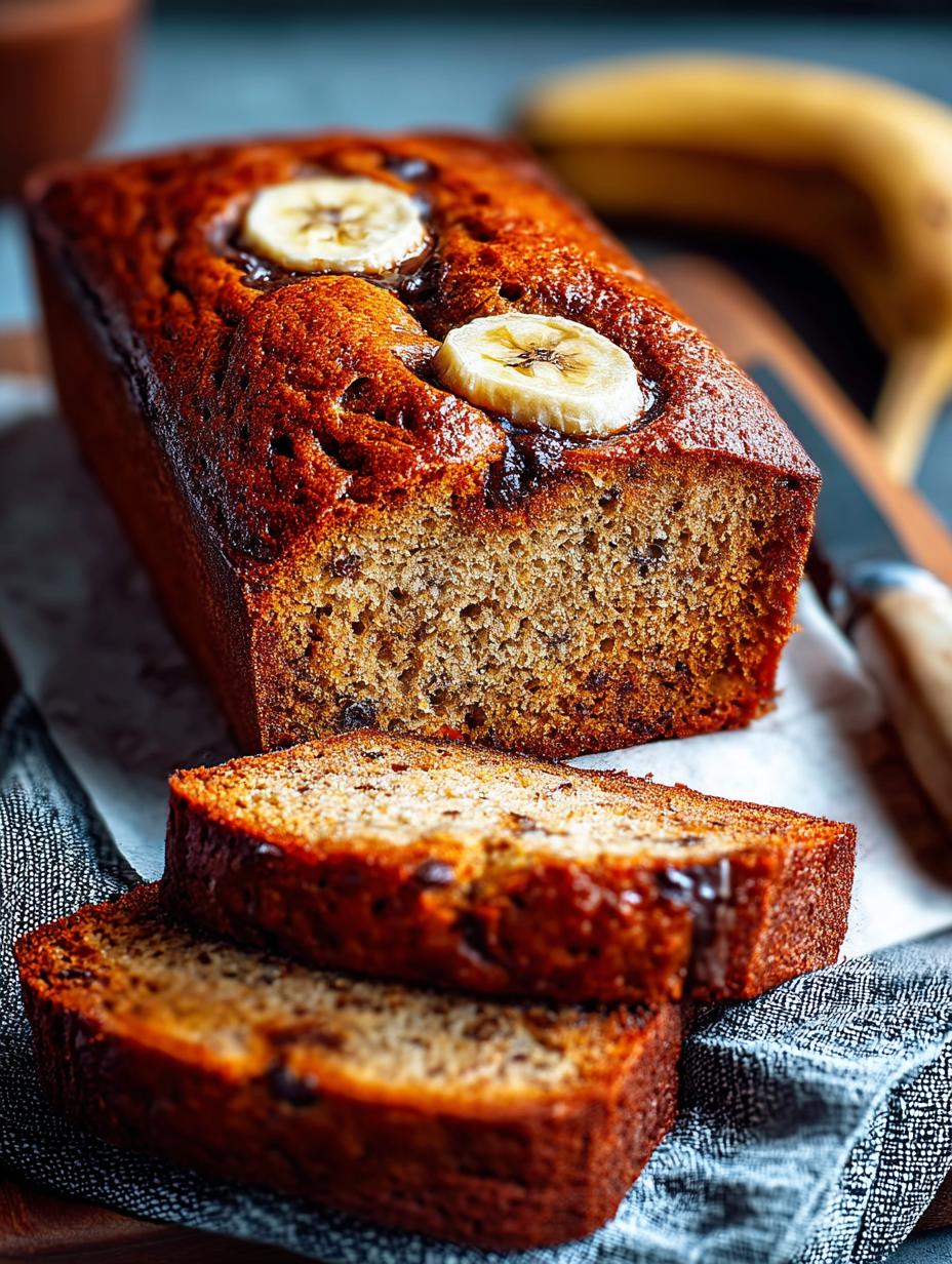 Irresistible Banana Bread with 7 Simple Ingredients - Irresistible Banana Bread with - additional detail