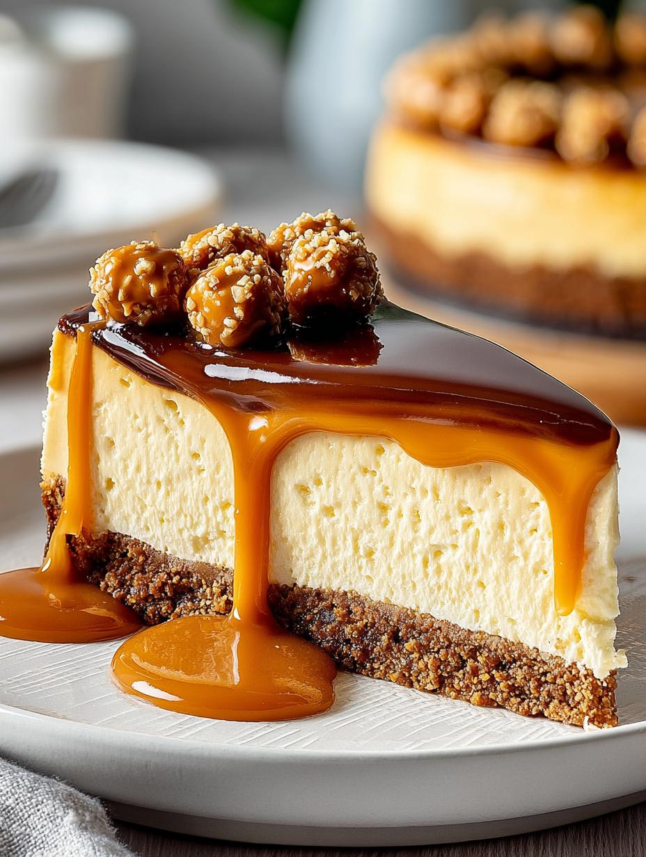 Irresistible Loaded Butterscotch Cheesecake Bliss - Irresistible Loaded Butterscotch Cheesecake - additional detail