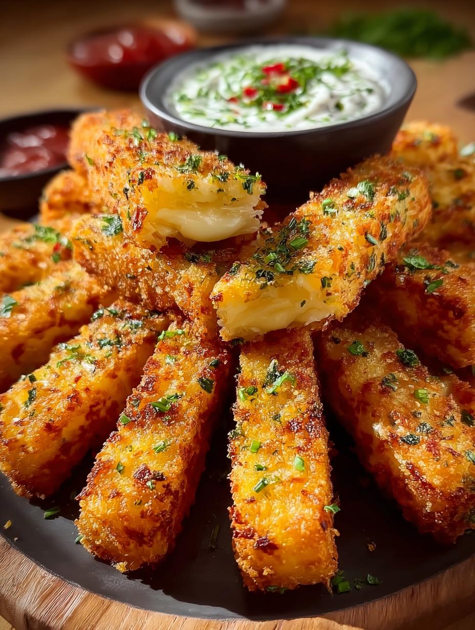 Kartoffel Kase Sticks