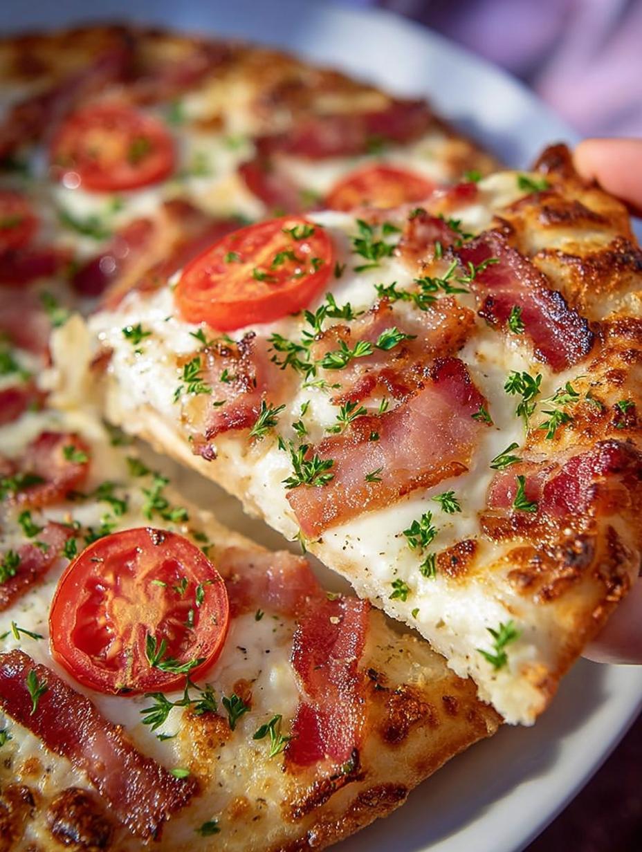 Delicious Kentucky Hot Brown Pizza Recipe for Comfort - Kentucky Hot Brown Pizza - additional detail
