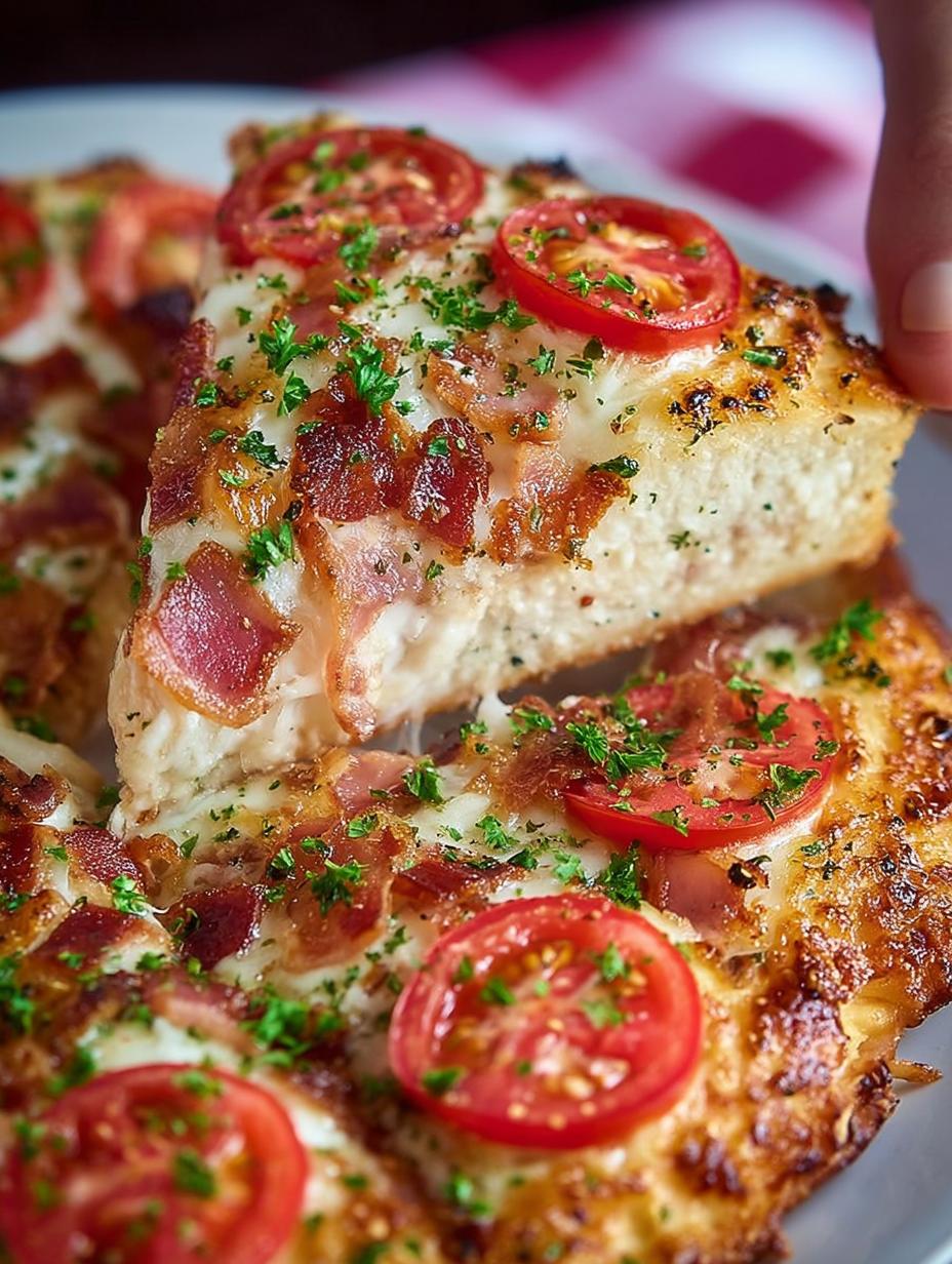 Kentucky Hot Brown Pizza