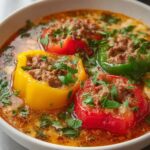Keto Stuffed Pepper Soup