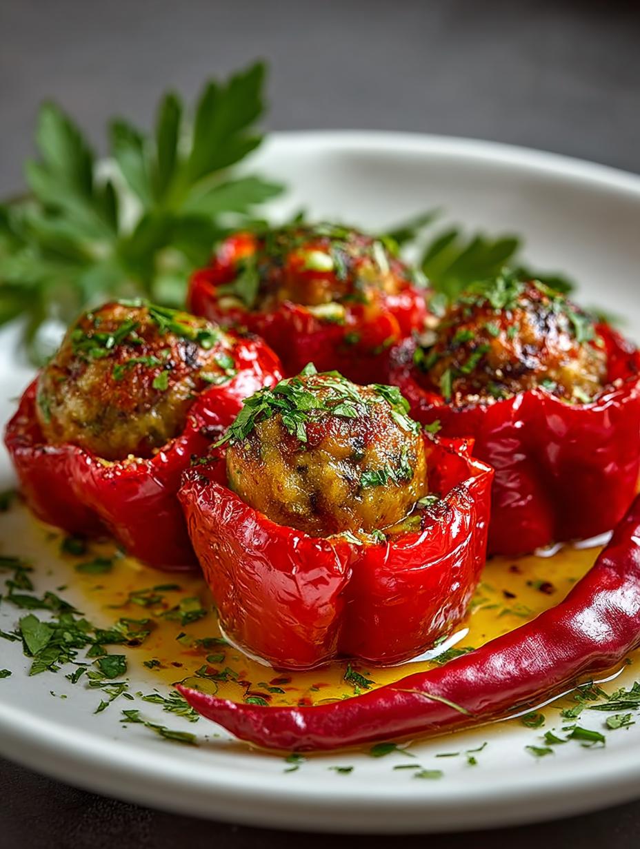Lamb Stuffed Piquillo Peppers: 15 Mouthwatering Bites - Lamb Stuffed Piquillo Peppers - main visual representation