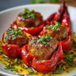 Lamb Stuffed Piquillo Peppers