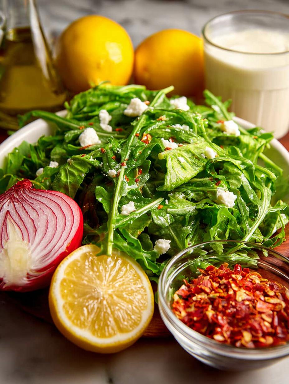 Lemon Arugula Salad