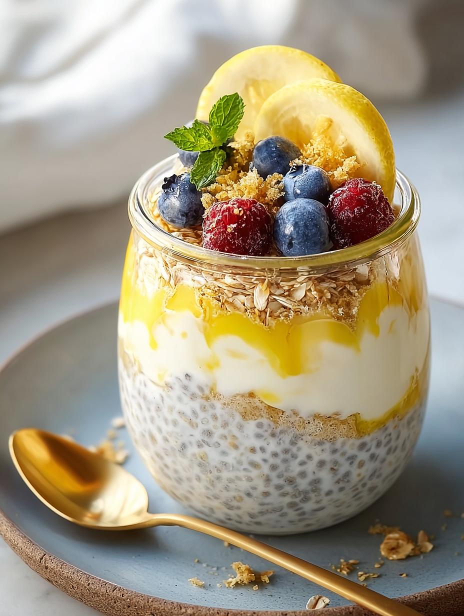 Lemon Cheesecake Overnight Oats: 5 Simple Steps to Delight - Lemon Cheesecake Overnight Oats - main visual representation