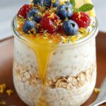 Lemon Cheesecake Overnight Oats