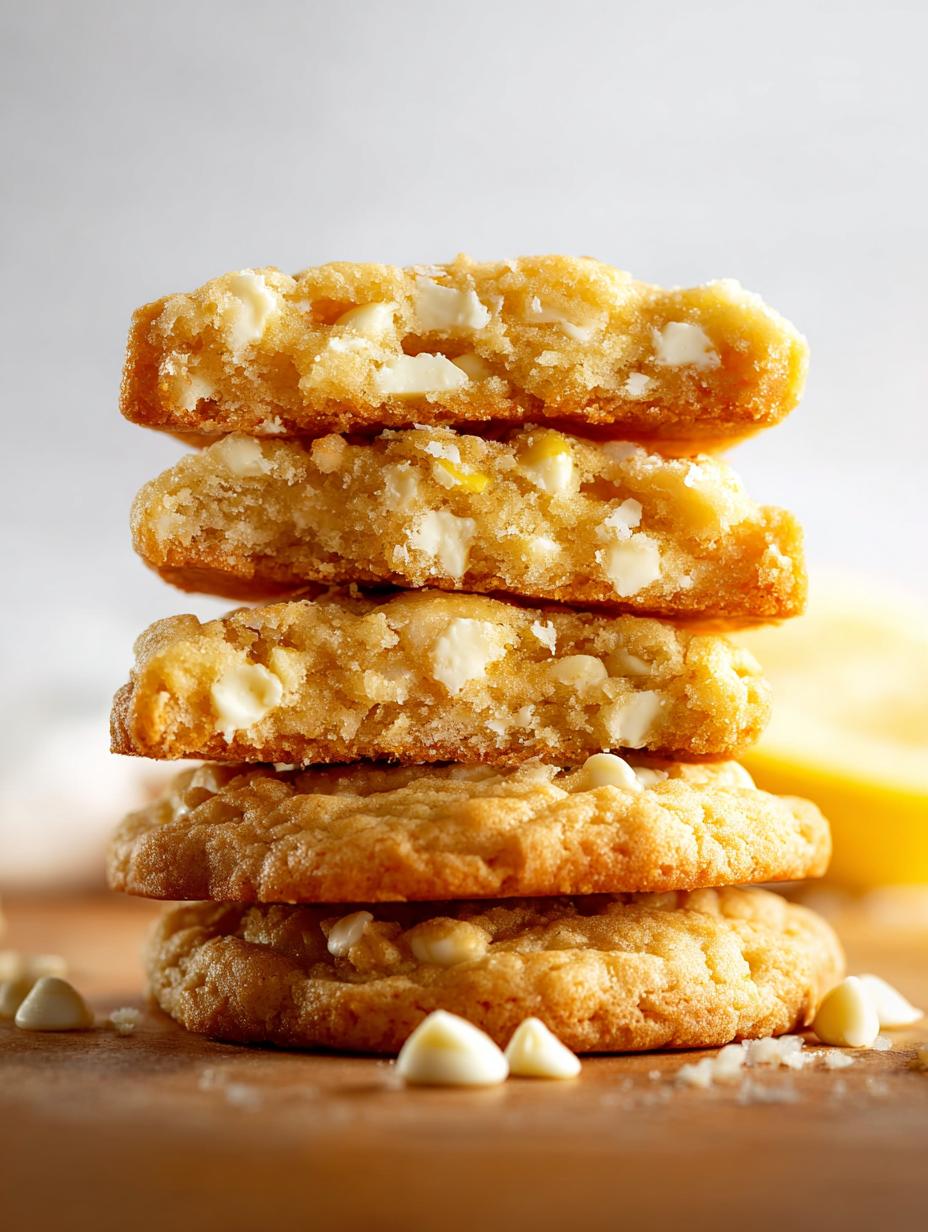 Lemon White Chocolate Chip Cookies: 14 Irresistible Treats - Lemon White Chocolate Chip - main visual representation