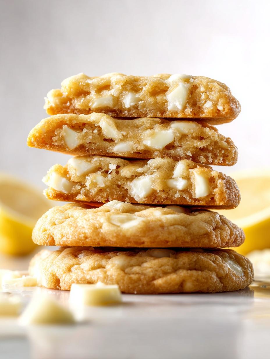 Lemon White Chocolate Chip Cookies: 14 Irresistible Treats - Lemon White Chocolate Chip - additional detail