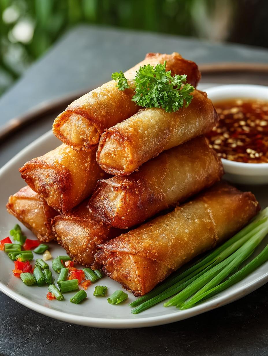 Lumpia Filipino Spring Rolls