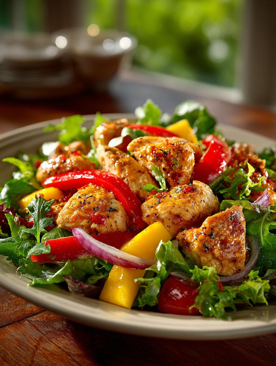 Mango Lime Chicken Salad: 5 Fresh Reasons to Love It 5 Mango Lime Chicken Salad: 5 Fresh Reasons to Love It - Mango Lime Chicken Salad - additional detail