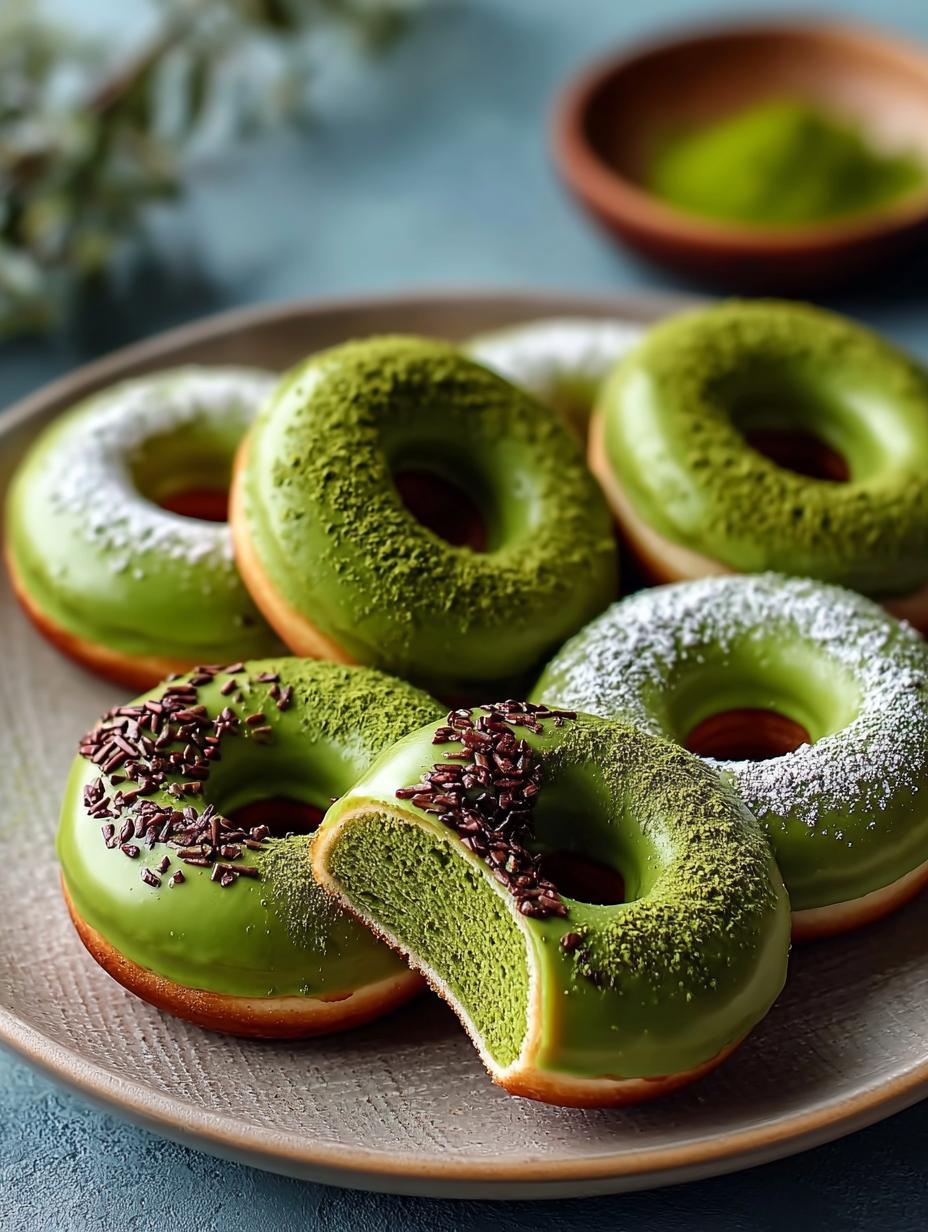 The Best Matcha Donuts You’ll Want to Devour Today - Matcha Donuts - additional detail
