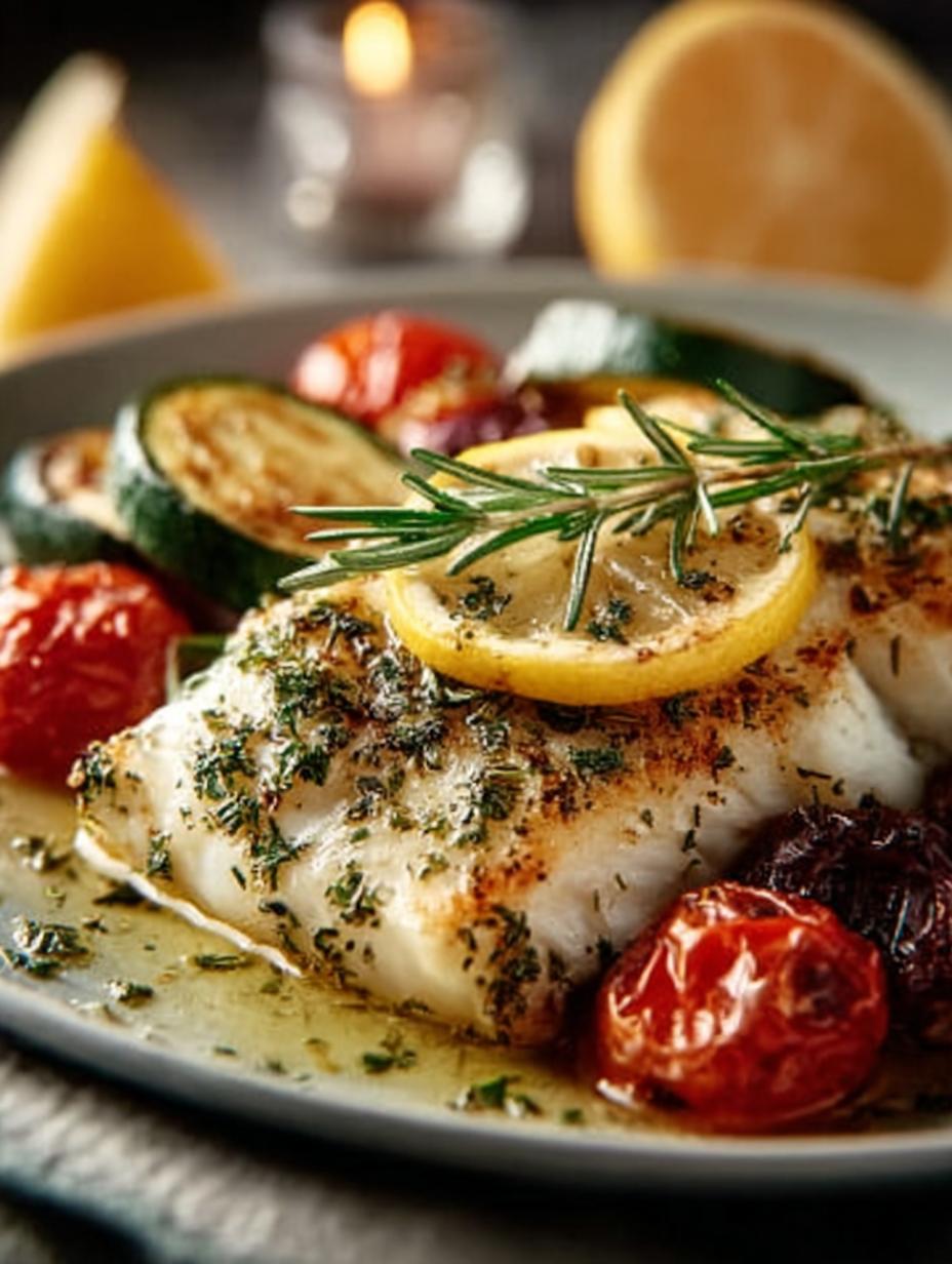 Mediterranean Herb Baked Tilapia