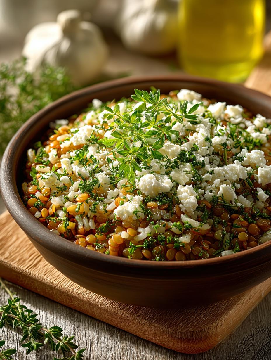 Mediterranean Lentil Rice with 7 Bold Flavors to Savor 4 Mediterranean Lentil Rice with 7 Bold Flavors to Savor - Mediterranean Lentil Rice with - main visual representation