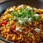 Mediterranean Lentil Rice with