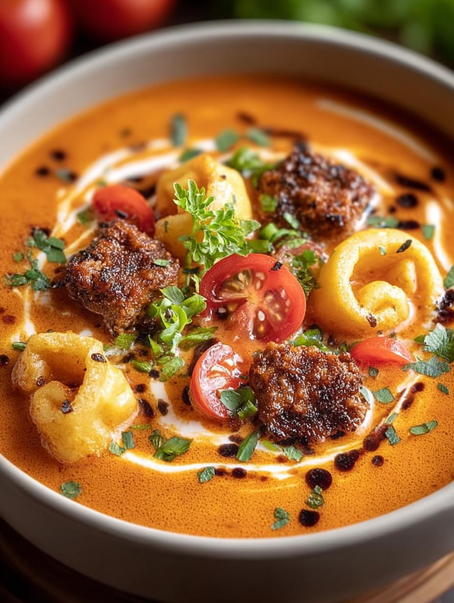 Mexican Tomato Soup with