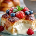 Mini Sourdough Discard Custard