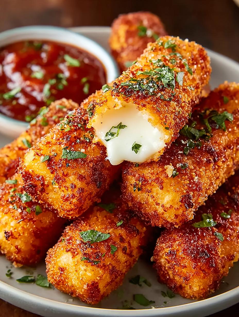 Nashville Hot Mozzarella Sticks