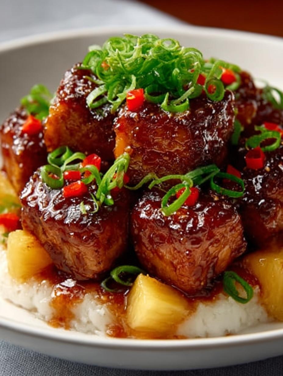 One Pan Pineapple Teriyaki