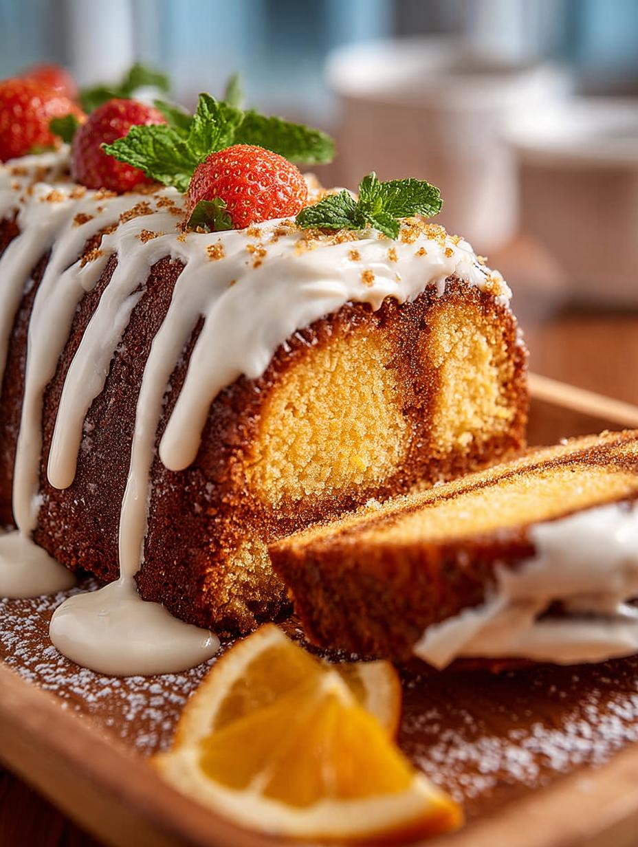 Orange Pound Cake
