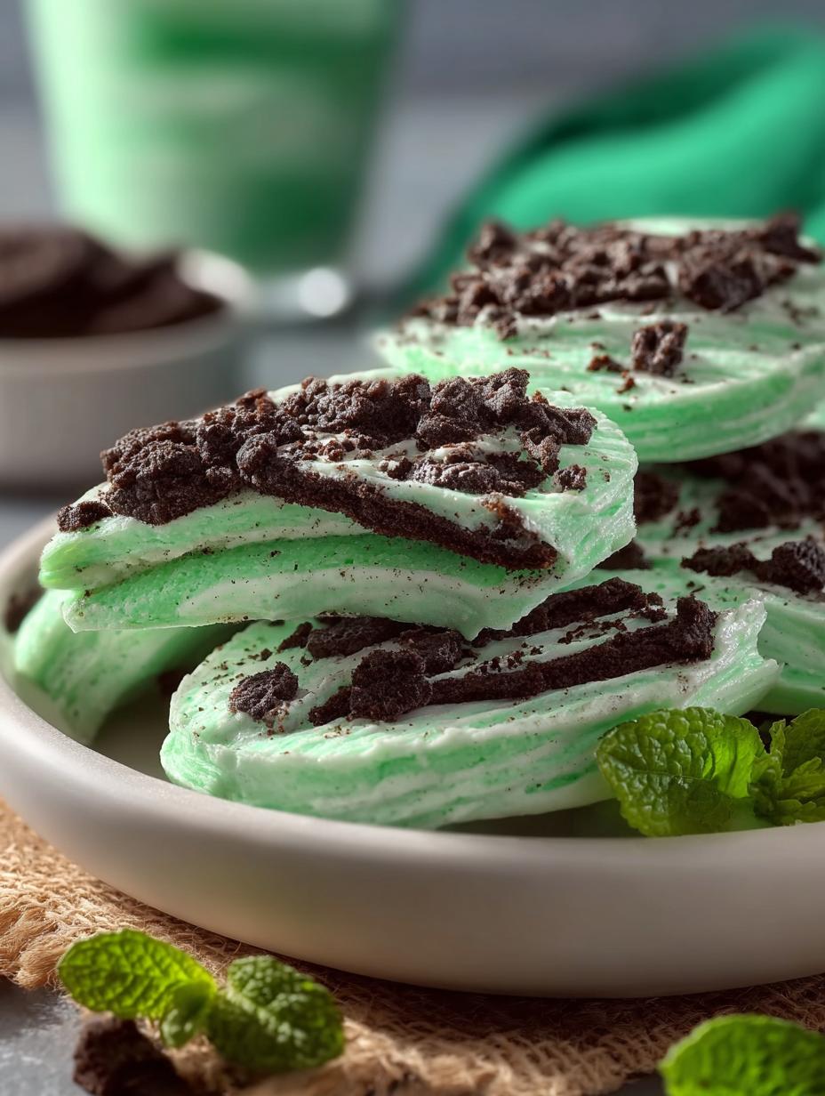 Patricks Day Mint Oreo Bark Recipe That Dazzles - Patricks Day Mint Oreo - main visual representation