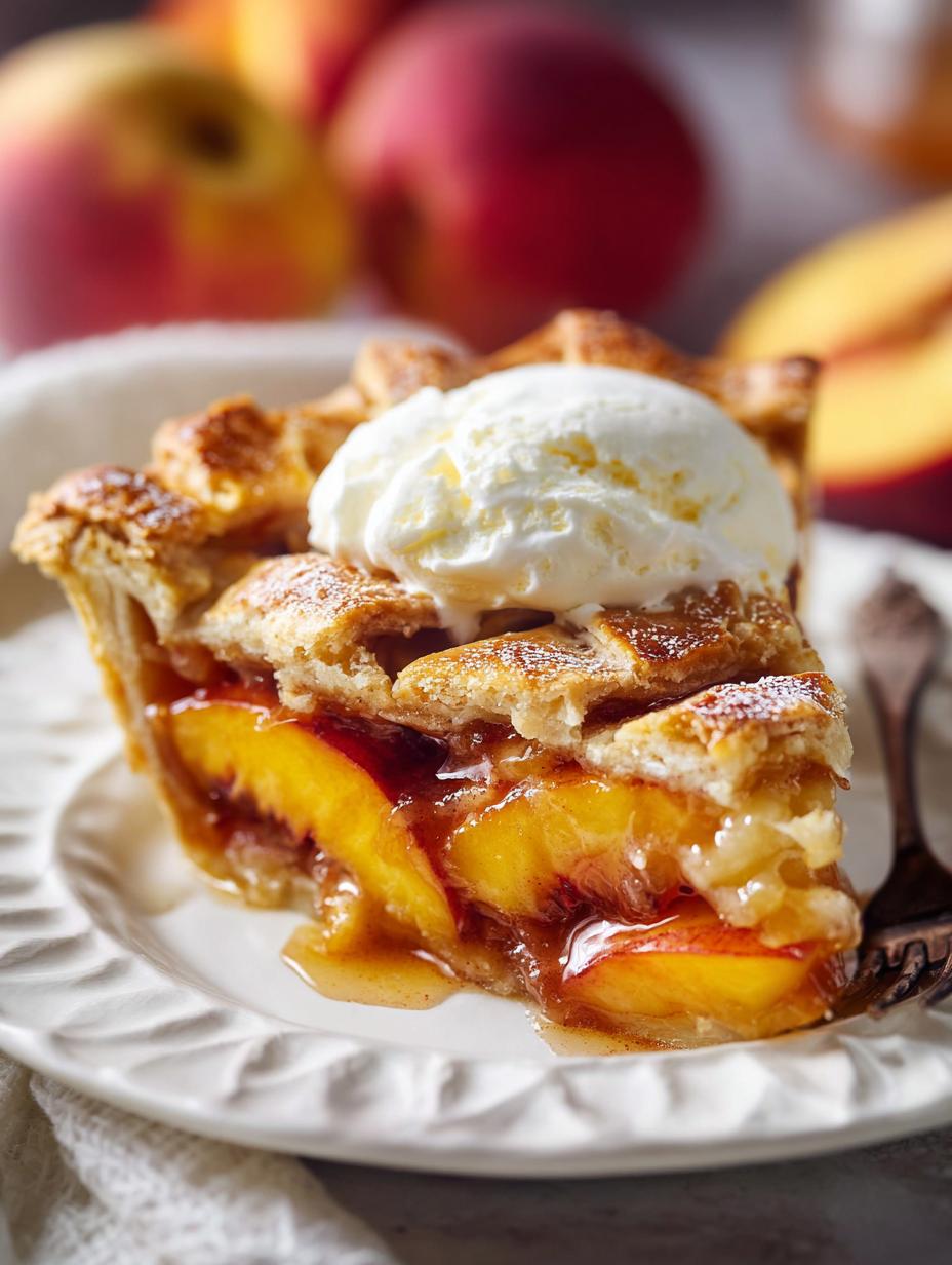 Classic Peach Pie Recipe to Savor Every Bite - Peach Pie - main visual representation