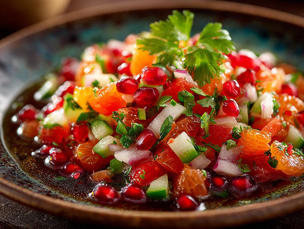 Persian Shirazi Salad