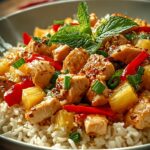 Pineapple Chicken Rice For