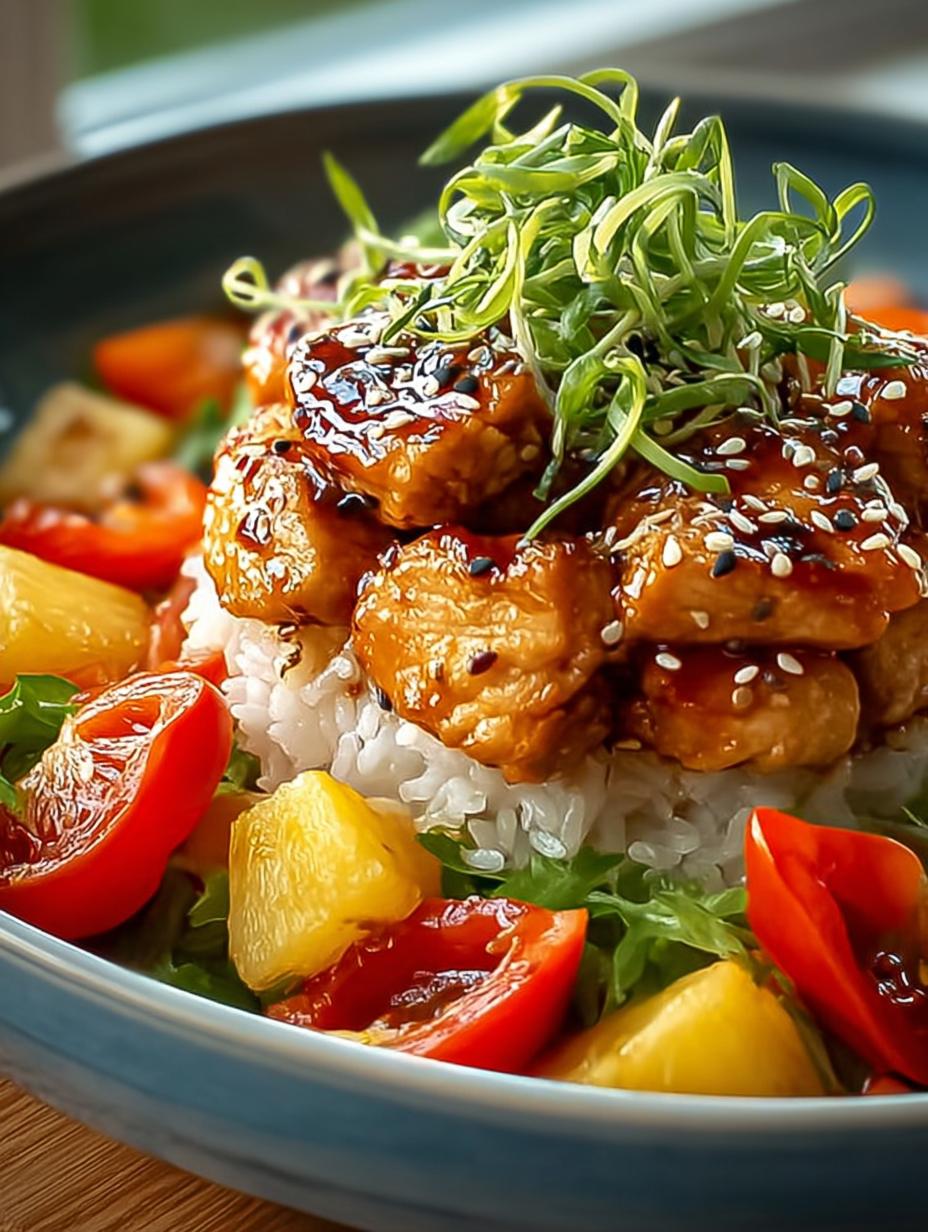 Pineapple Chicken Rice Incredible
