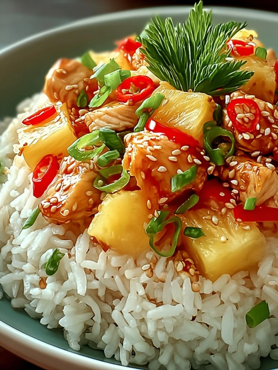Pineapple Chicken Rice Sweet: 7 Deliciously Easy Ways 4 Pineapple Chicken Rice Sweet: 7 Deliciously Easy Ways - Pineapple Chicken Rice Sweet - main visual representation