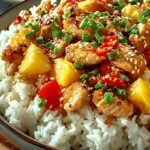 Pineapple Chicken Rice Sweet
