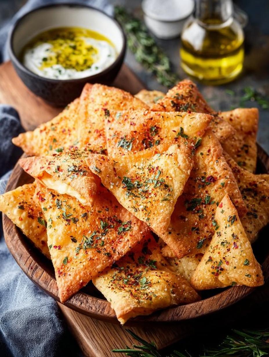 Homemade Pita Chips: 5 Irresistible Ways to Crunch - Pita Chips - main visual representation