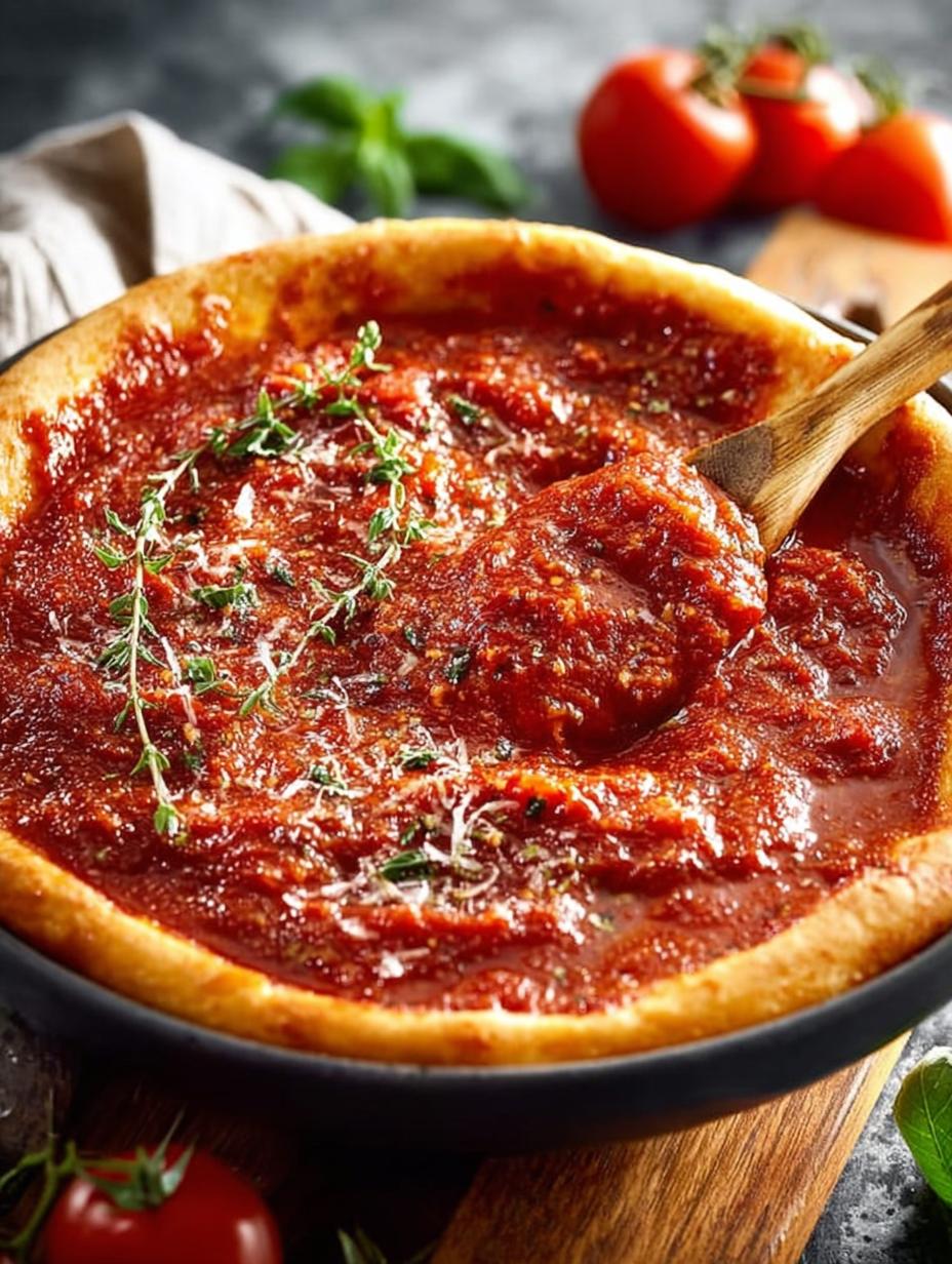 Pizza Sauce That Will Transform Your Pizzas Forever - Pizza Sauce - main visual representation