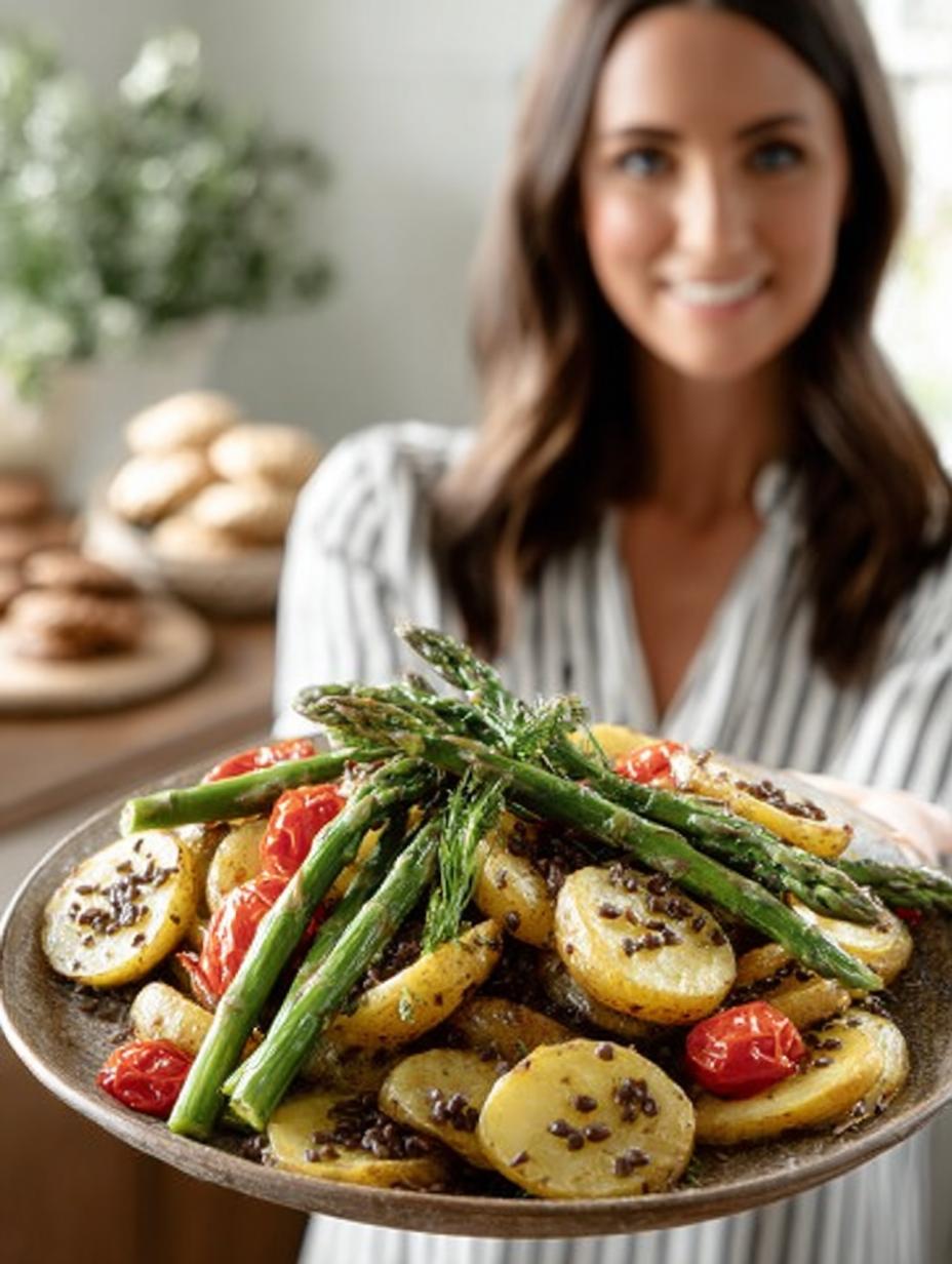 Potato Asparagus Lentil Salad: 5 Tasty Twists 4 Potato Asparagus Lentil Salad: 5 Tasty Twists - Potato Asparagus Lentil Salad - main visual representation