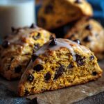Pumpkin Chocolate Chip Scones