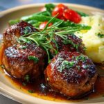 Salisbury Steak Meatballs with