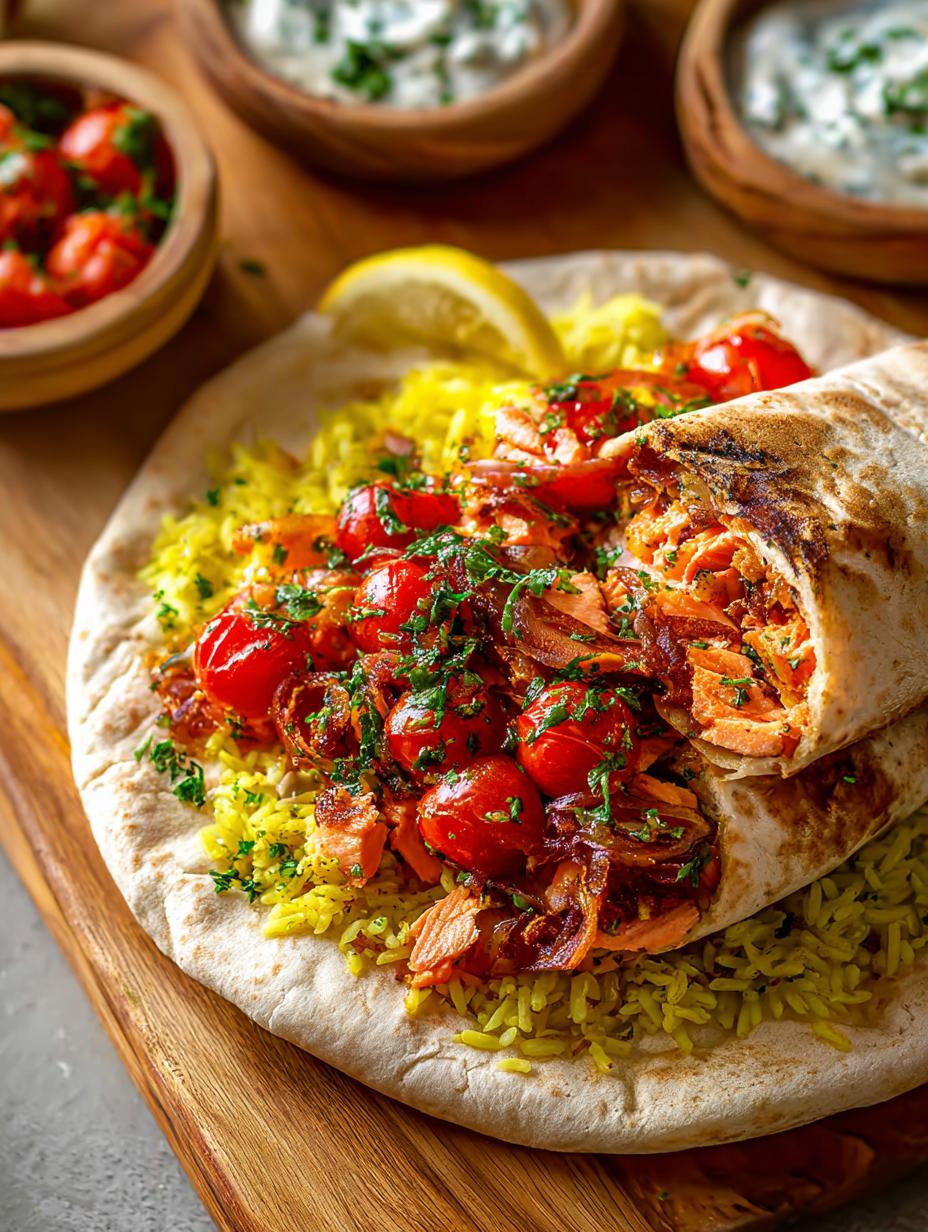 Salmon Shawarma: 7 Irresistible Recipe Ideas to Try 5 Salmon Shawarma: 7 Irresistible Recipe Ideas to Try - Salmon Shawarma - additional detail
