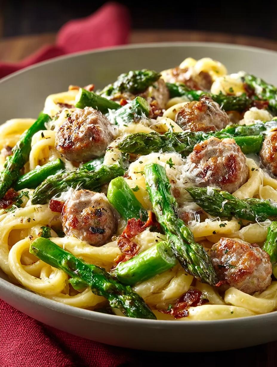 Sausage Asparagus Pasta: 30-Minute Delight for Dinner - Sausage Asparagus Pasta - additional detail