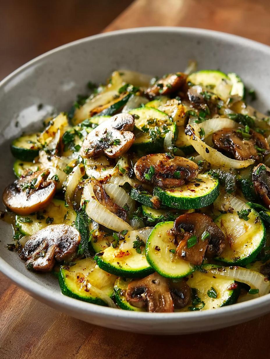 Sautéed Zucchini Mushrooms Onions: 5 Simple Steps to Delicious - Sauteed Zucchini Mushrooms Onions - additional detail