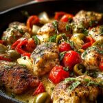 Savory Pepperoncini Chicken Skillet