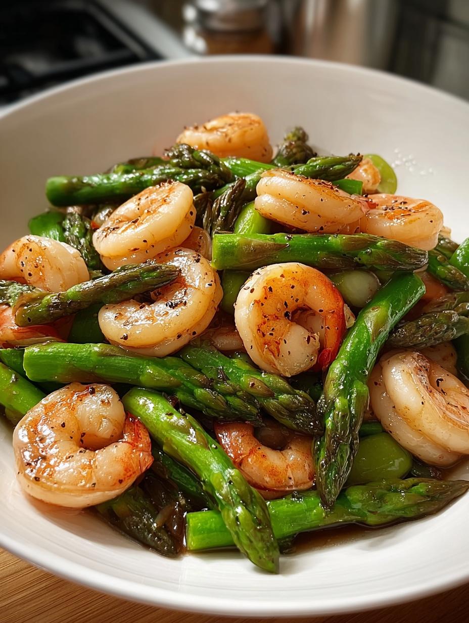 Shrimp Asparagus Stir Fry: 5 Steps to a Healthy Delight - Shrimp Asparagus Stir Fry - main visual representation