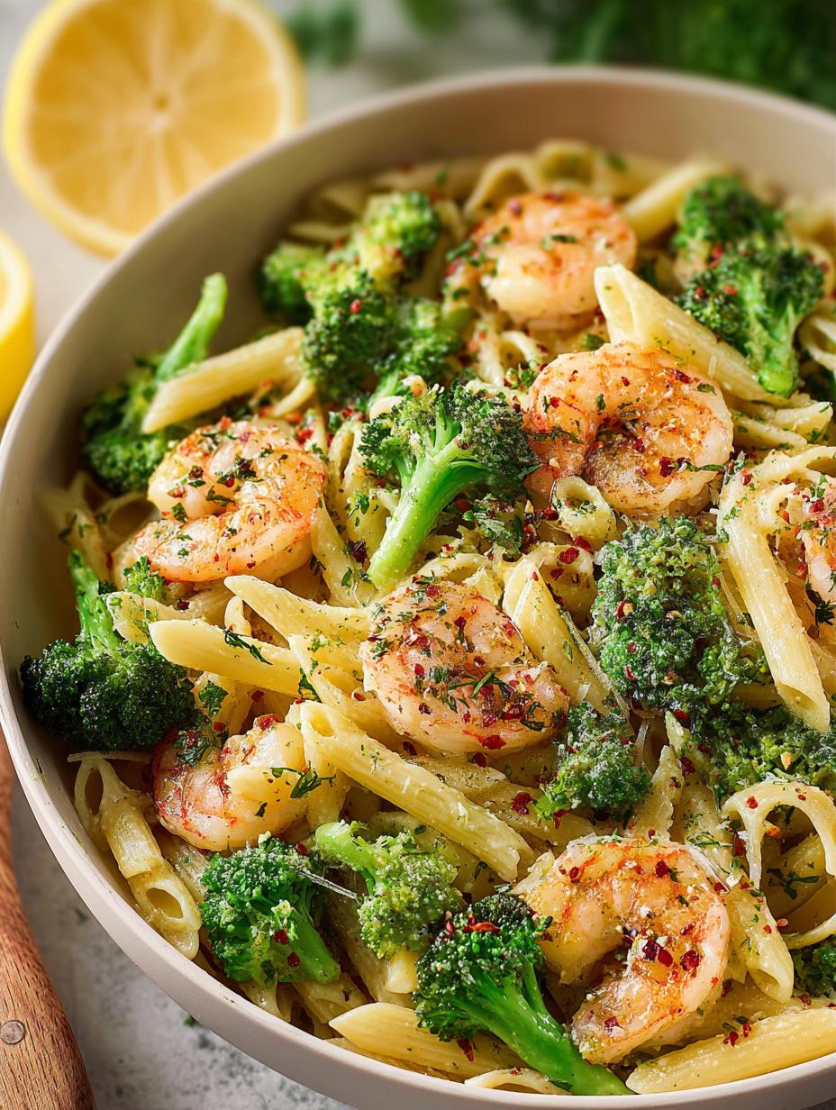 Shrimp Broccoli Pasta: 7 Quick Steps to Delight - Shrimp Broccoli Pasta - main visual representation