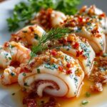Shrimp Stuffed Squid