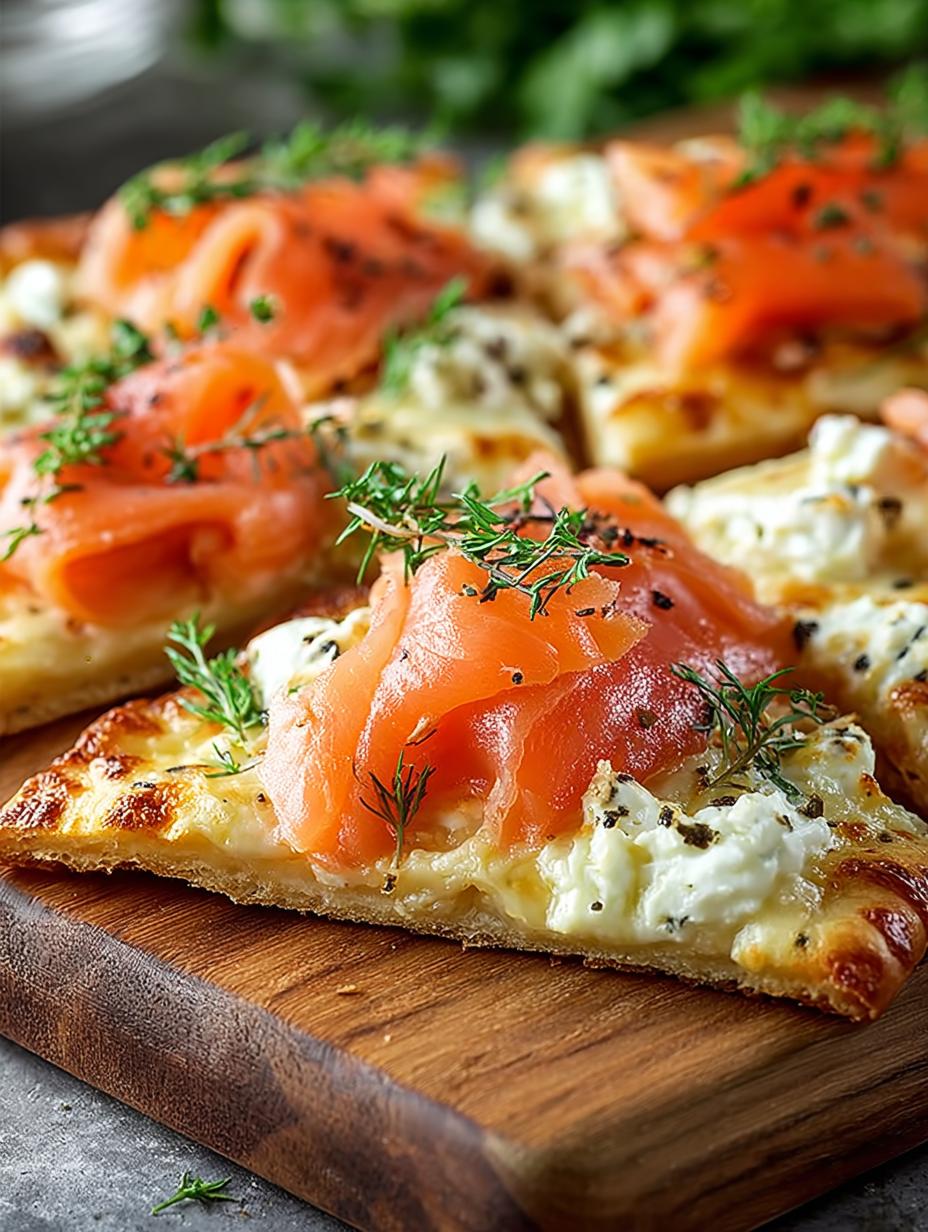Smoked Salmon Pizza