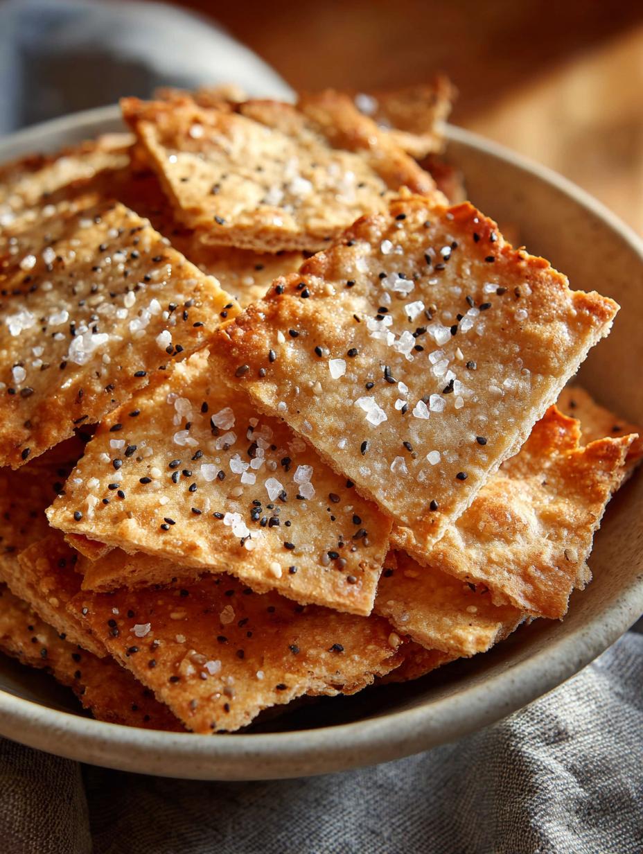 Sourdough Discard Crackers